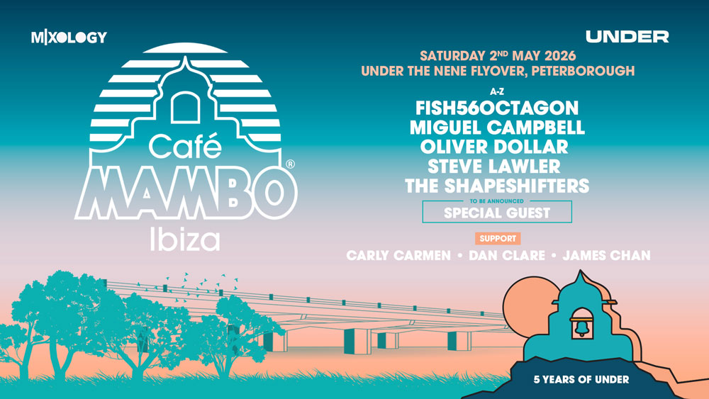 CAFE MAMBO UNDER THE BRIDGE PETERBOROUGH MAY 2026